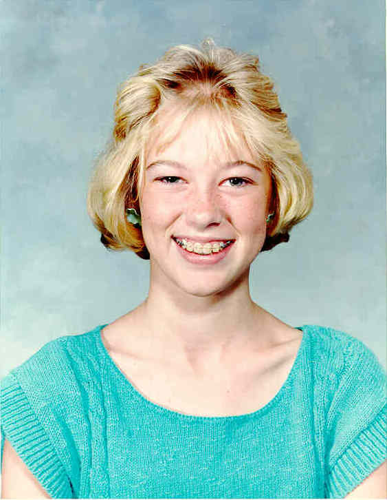 Lansing High School Days - Heidi Page Freshman Year 1985-86