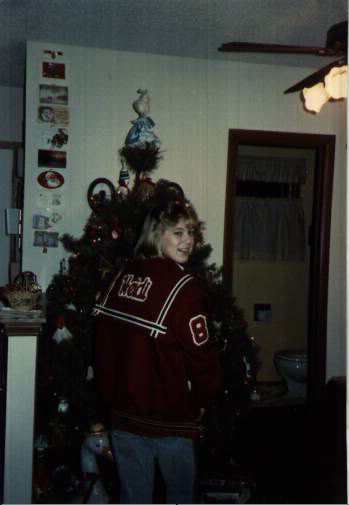 Heidi Page - New Letter Jacket Christmas, 1985