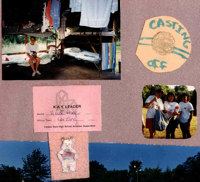 Lansing High School Days - Kayettes Camp Summer 1987 - 01