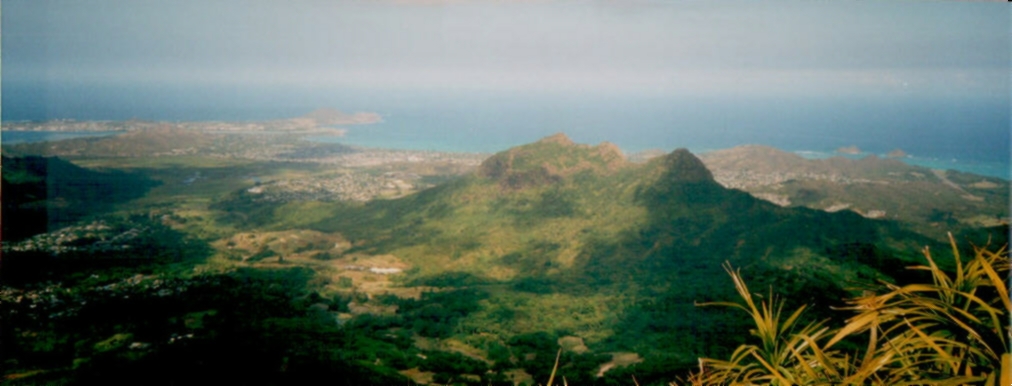 Heidi Marie Page Memorial - View East Peak Ka'au Crater Hike